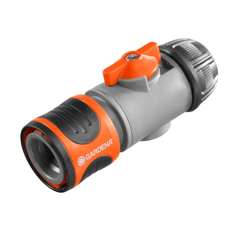 Gardena Hose Connector With Integrated Control Valve – 13 Mm 1