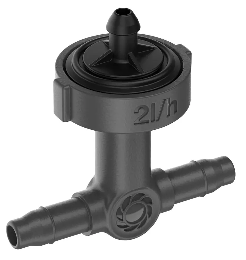 Gardena Inline Pressure-Compensated Drip Emitter – 2 L/H, 10-Pack 1