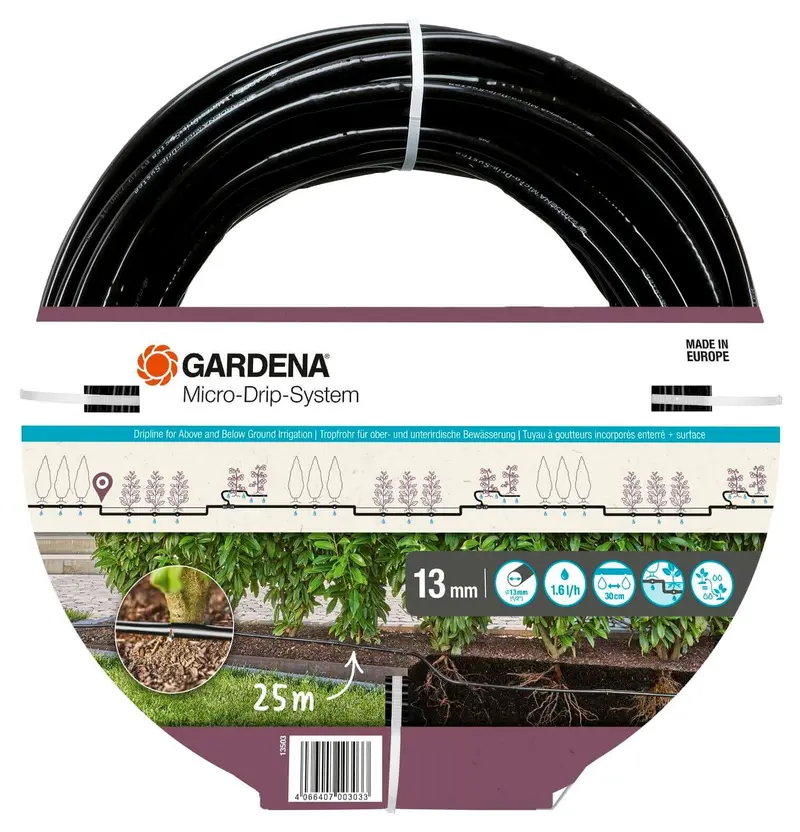 Gardena Micro-Drip 25-Metre Dripline Extension Kit 1