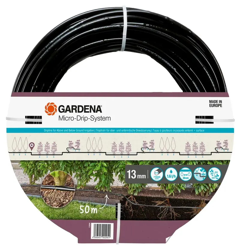 Gardena Micro-Drip 50-Metre Dripline Extension Kit 1
