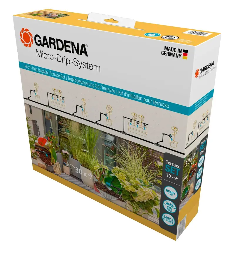 Gardena Micro-Drip Irrigation Starter Kit – 30 Plants 1