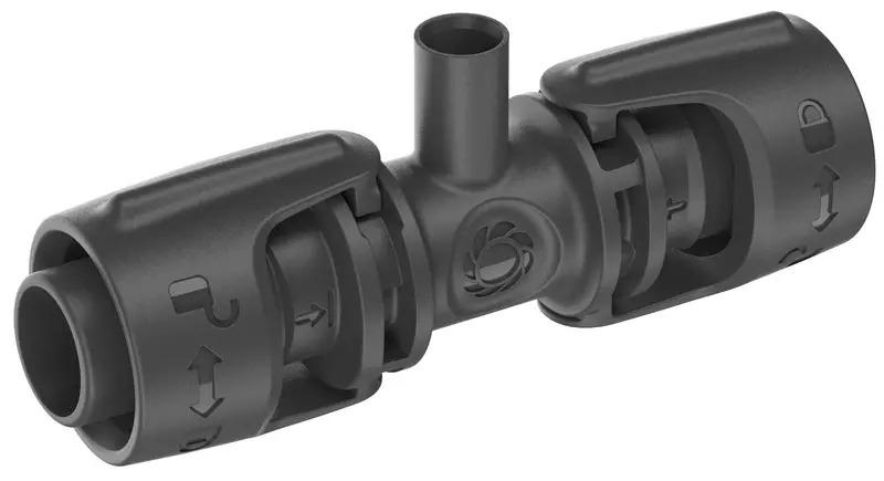 Gardena Threaded 13 Mm (1/2") Micro-Drip T-Joint – 5-Pack 1