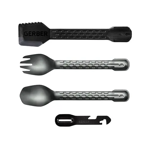 Gerber Compleat Portable Cutlery Set – Onyx Finish 1