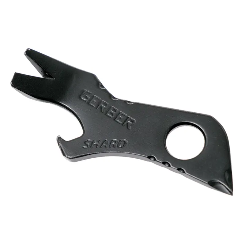 Gerber Shard Keychain Tool Card – Sleek Black Design 1