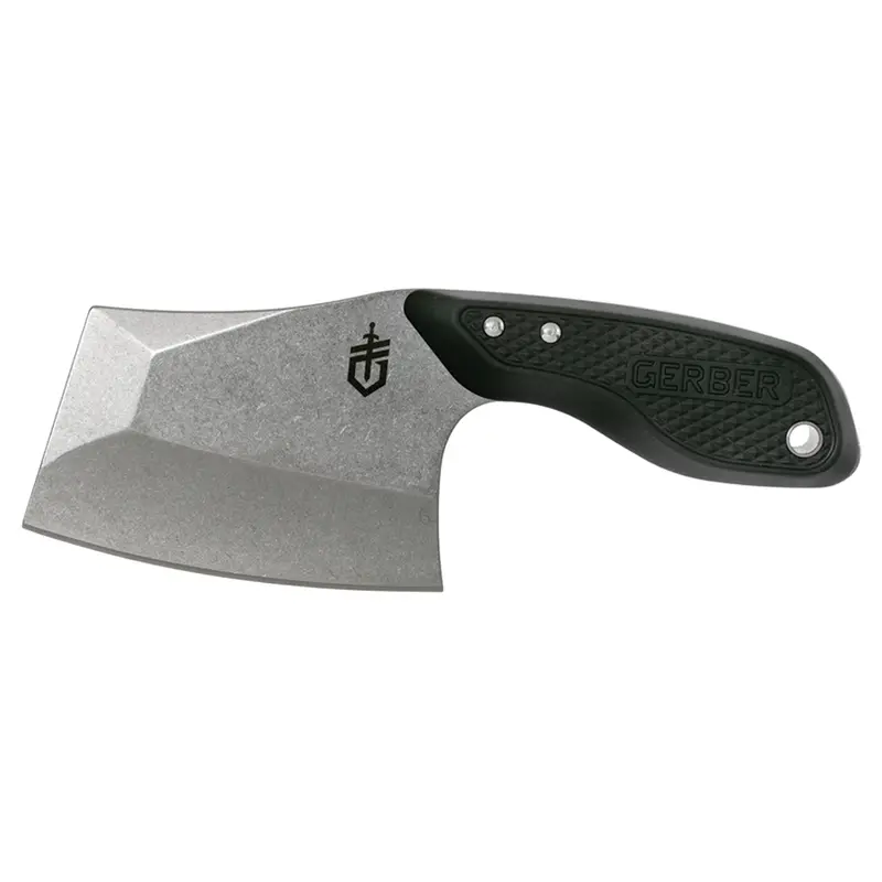 Gerber Tri-Tip Mini Cleaver With Black Handle 1