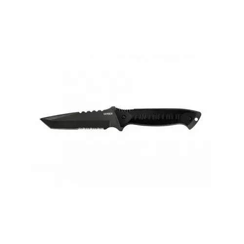 Gerber Warrant Tanto Fixed-Blade Tactical Knife – Black 1