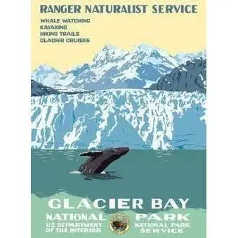 Glacier Bay National Park Coastal Poster 1