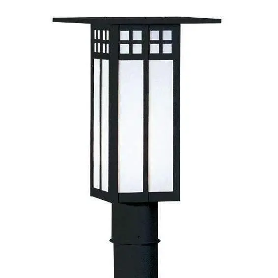 Glasgow Tall Post-Mount Outdoor Light 1