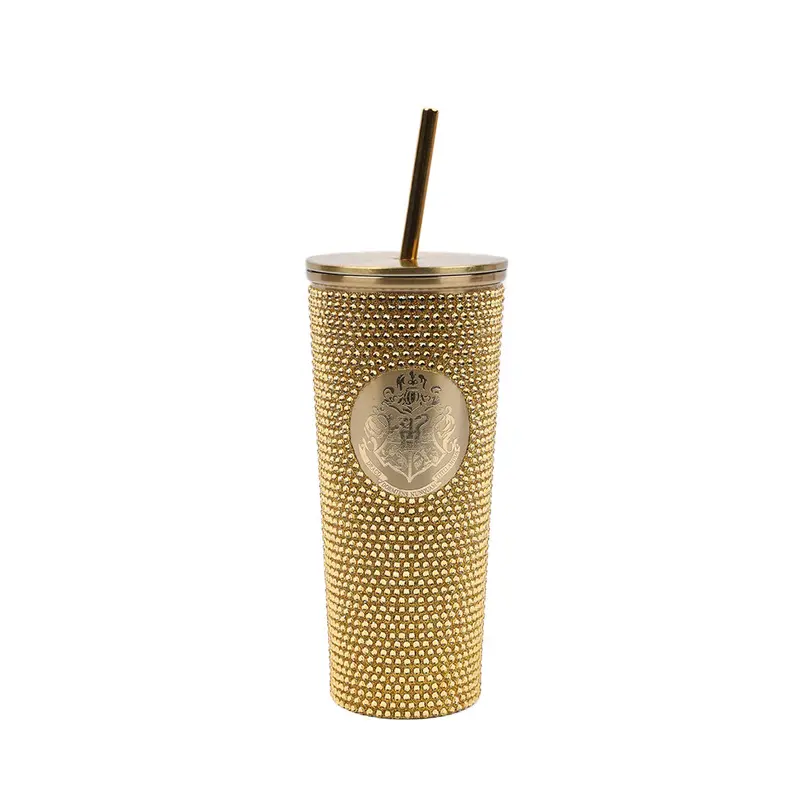 Golden Harry Potter Stainless Steel Tumbler – 650Ml Insulated Drinkware 1