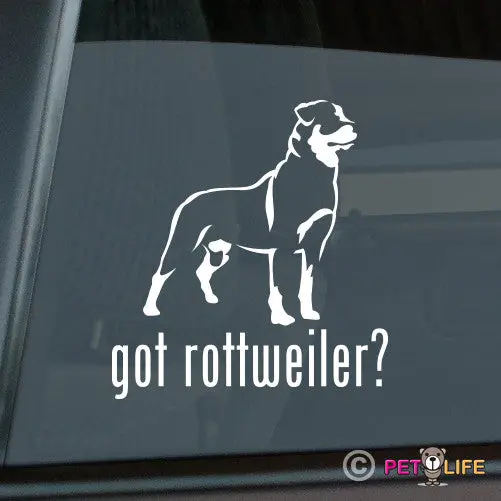 'Got Rottweiler?' Vinyl Decal – Stylish & Eye-Catching 1