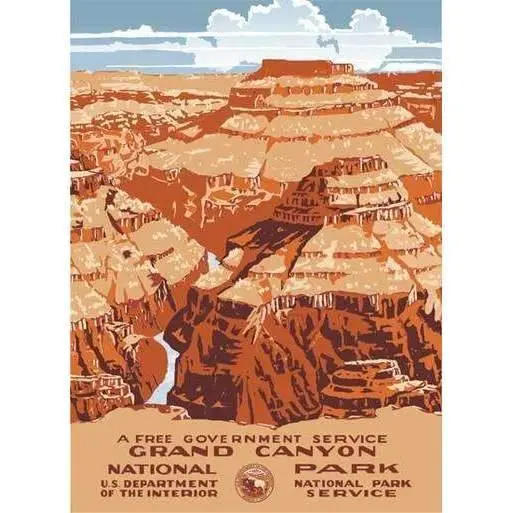 Grand Canyon Panoramic Landscape Poster 1