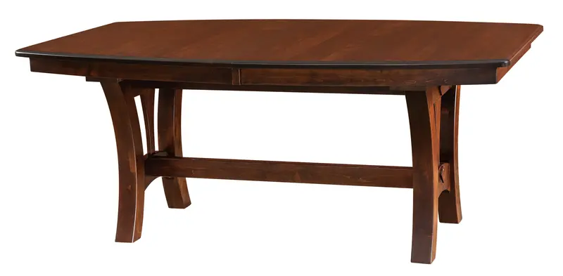 Grand Island Trestle Dining Table With Butterfly Extension Leaves 1