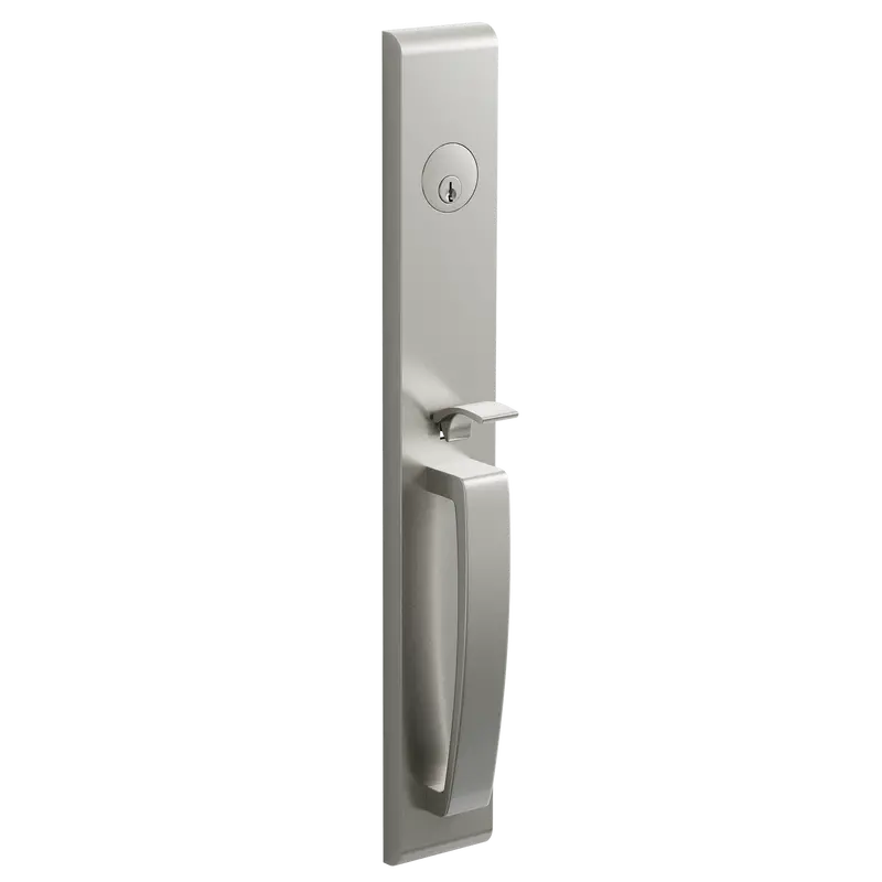 H15B Contemporary Decorative Handleset – Curved Profile Design 1