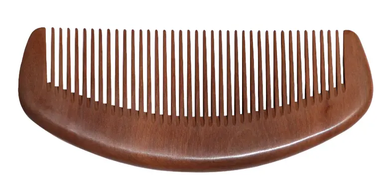 Harmony Series Moon-Shaped Detangling Comb With Fine Teeth 1