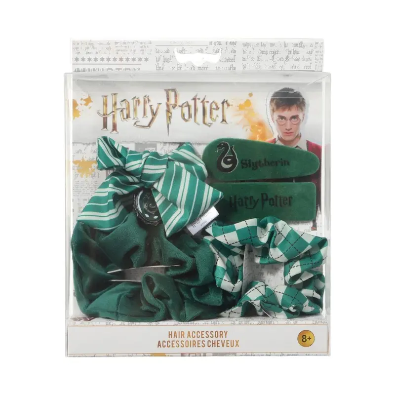 Harry Potter Slytherin Hair Accessories Kit – 6-Piece Ensemble 1