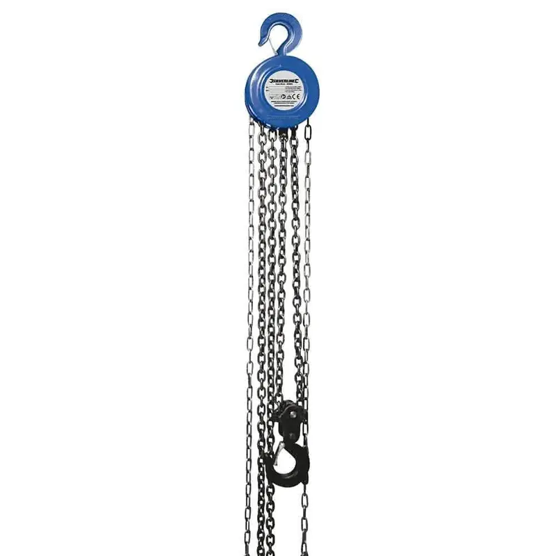 Heavy-Duty Chain Block – 2 Tonne Capacity, 3 Metre Lift Height 1