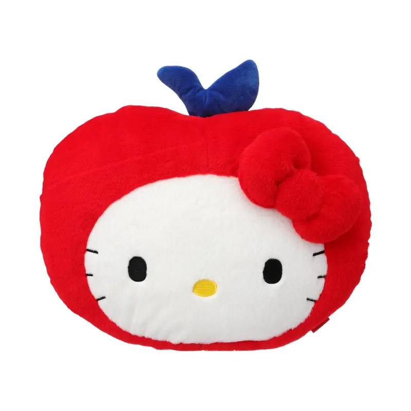 Hello Kitty Apple-Head Pillow – 16-Inch Classic Plush Decor 1