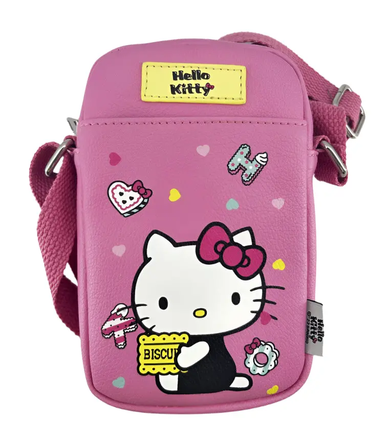 Hello Kitty Biscuit Design Crossbody Phone Bag – Compact Carryall 1
