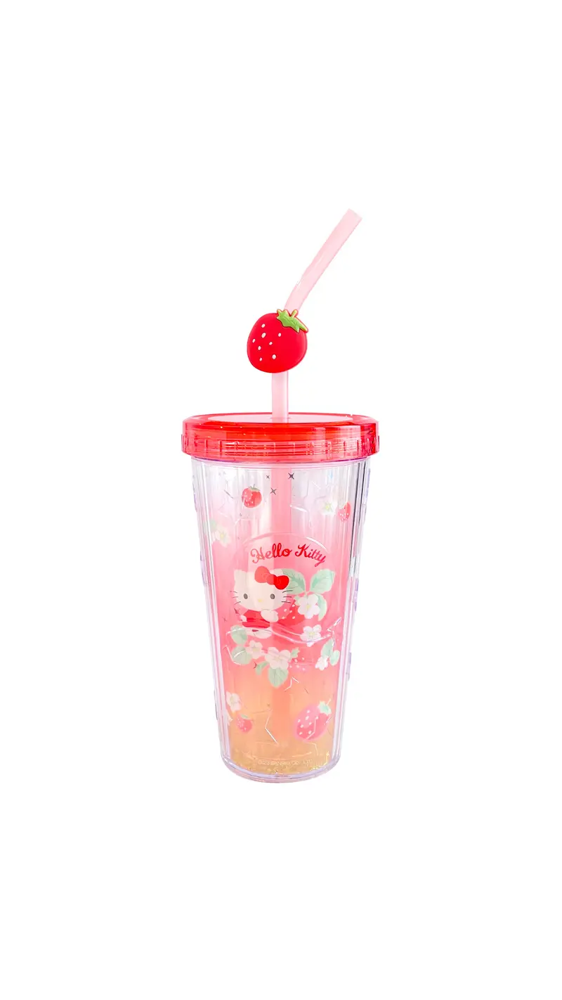 Hello Kitty Summer Juice Tumbler – Bpa-Free 420Ml Insulated Cup 1