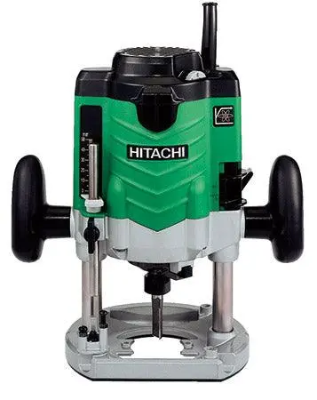 Hitachi/Hikoki M12Ve Router – 12 Mm Collet, Variable-Speed Woodworking Tool 1