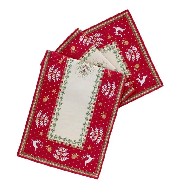 Holiday Cheer Festive Table Runner For Dining Or Console 1