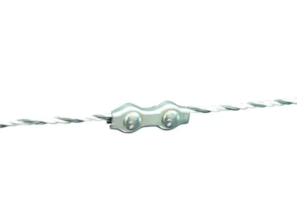 Horizont Galvanised Polywire Connector Set – 10 Units, Compatible With 3Mm Lines 1