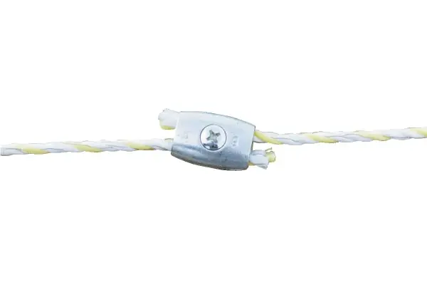 Horizont Galvanised Rope Joiner Pack – 5 Pieces, Fits Up To 6Mm Rope 1