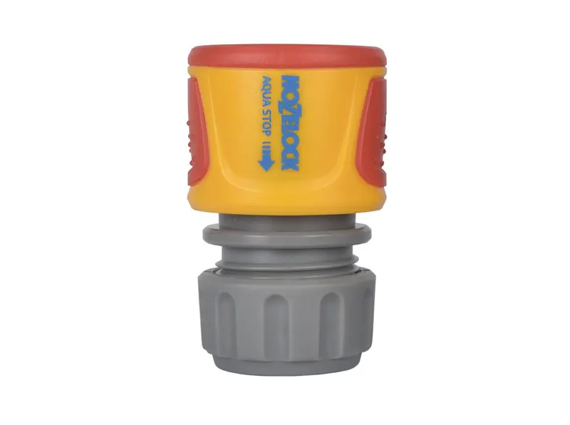 Hozelock Soft Touch Aquastop Connector – Comfort-Grip Auto-Shutoff Coupling 1