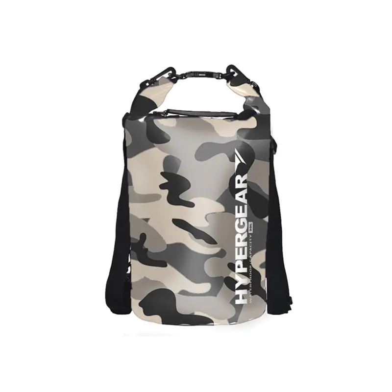Hypergear 20L Waterproof Dry Bag – Camo Grey 1