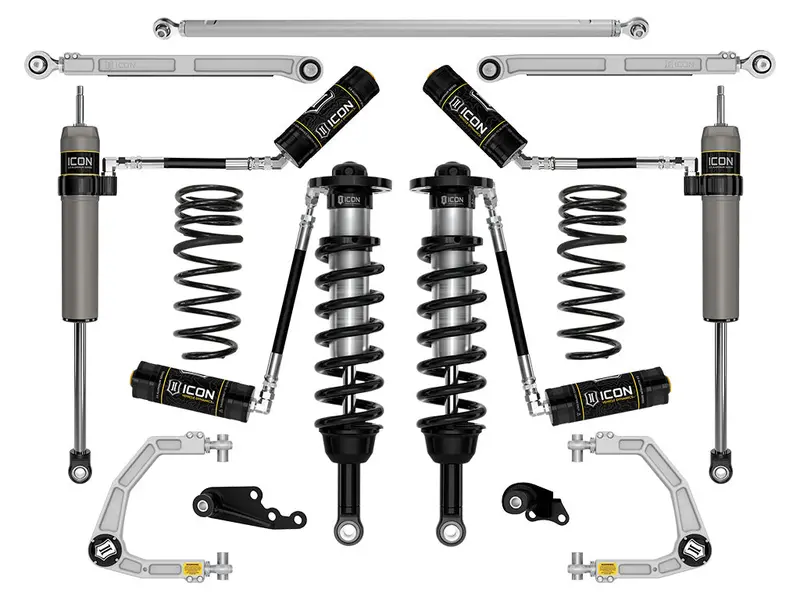 Icon Vehicle Dynamics K53357 Stage 7 Suspension System For 2024+ Toyota Gx550 – 1.25 To 3-Inch Lift, Billet Construction 1