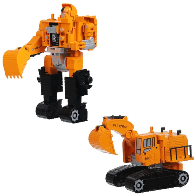 Interactive Excavator Toy – Realistic Construction Playset 1