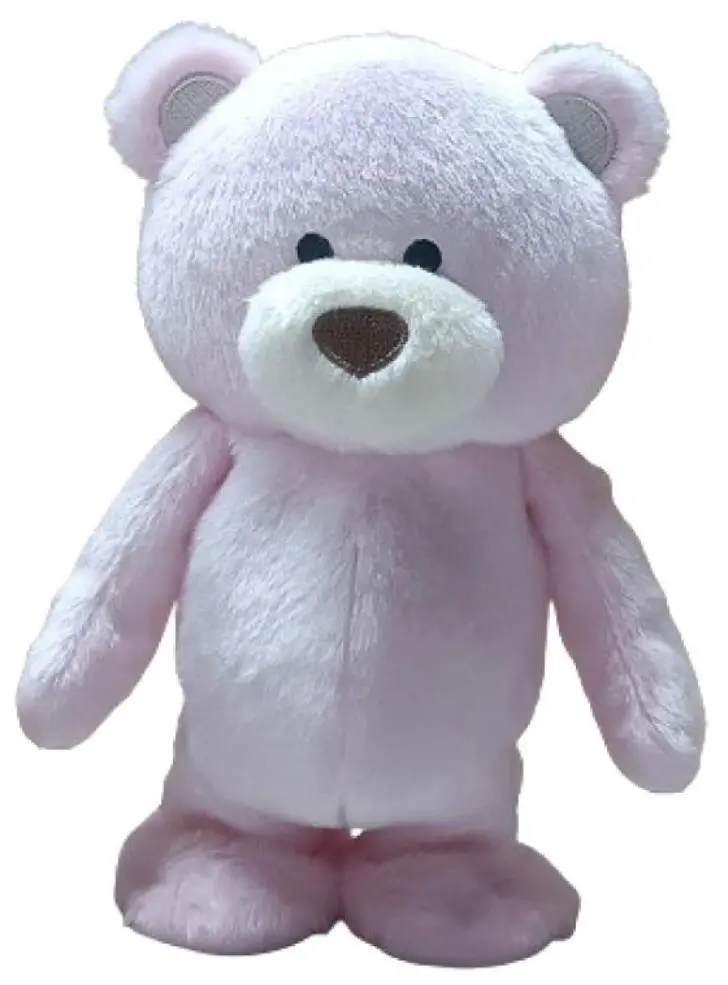 Interactive Gift Bear Plush Toy – Talking & Walking, Pink 1