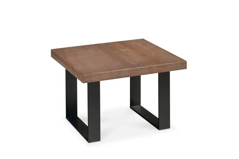Ironwood Square Coffee Table With Rustic Finish