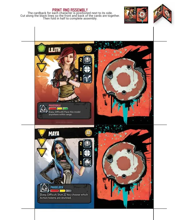 Itbl Teaser Character Cards – Print-And-Play Edition 1