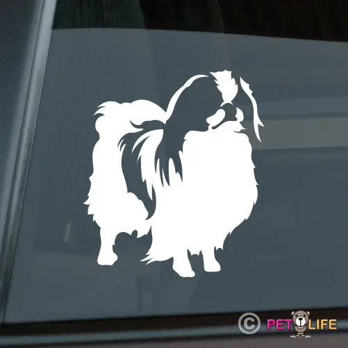 Japanese Chin Breed Illustration Sticker 1