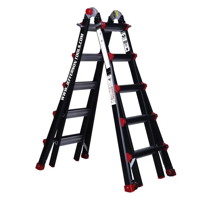 Jefferson As5 All-Purpose Ladder – Versatile A-Frame Configuration – Jefladmpas05 1