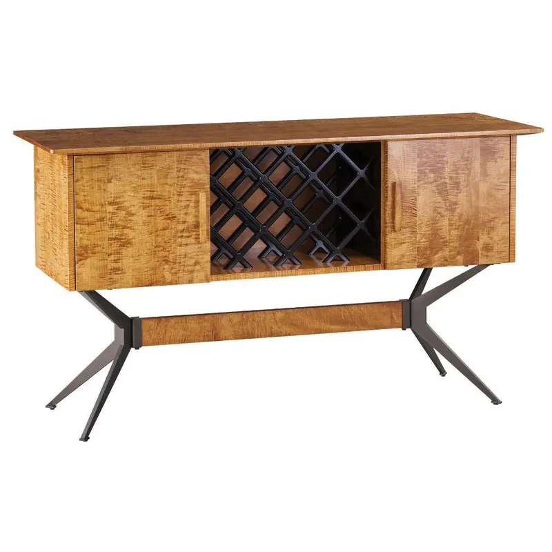 Jefferson Rustic Wine Storage Buffet 1