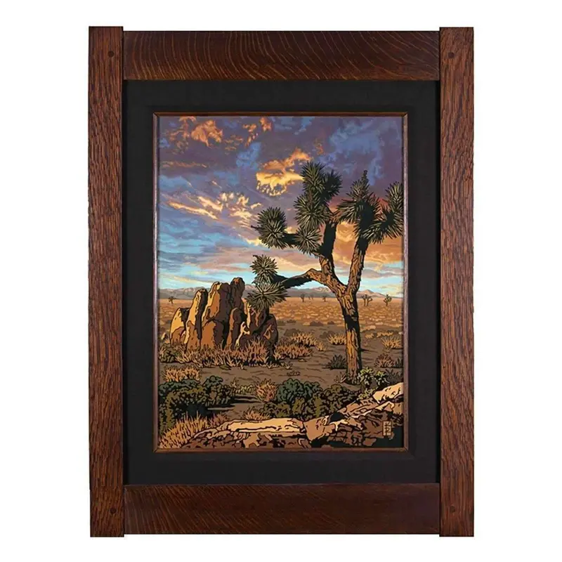 Joshua Tree Desert Landscape Giclée Art Print 1