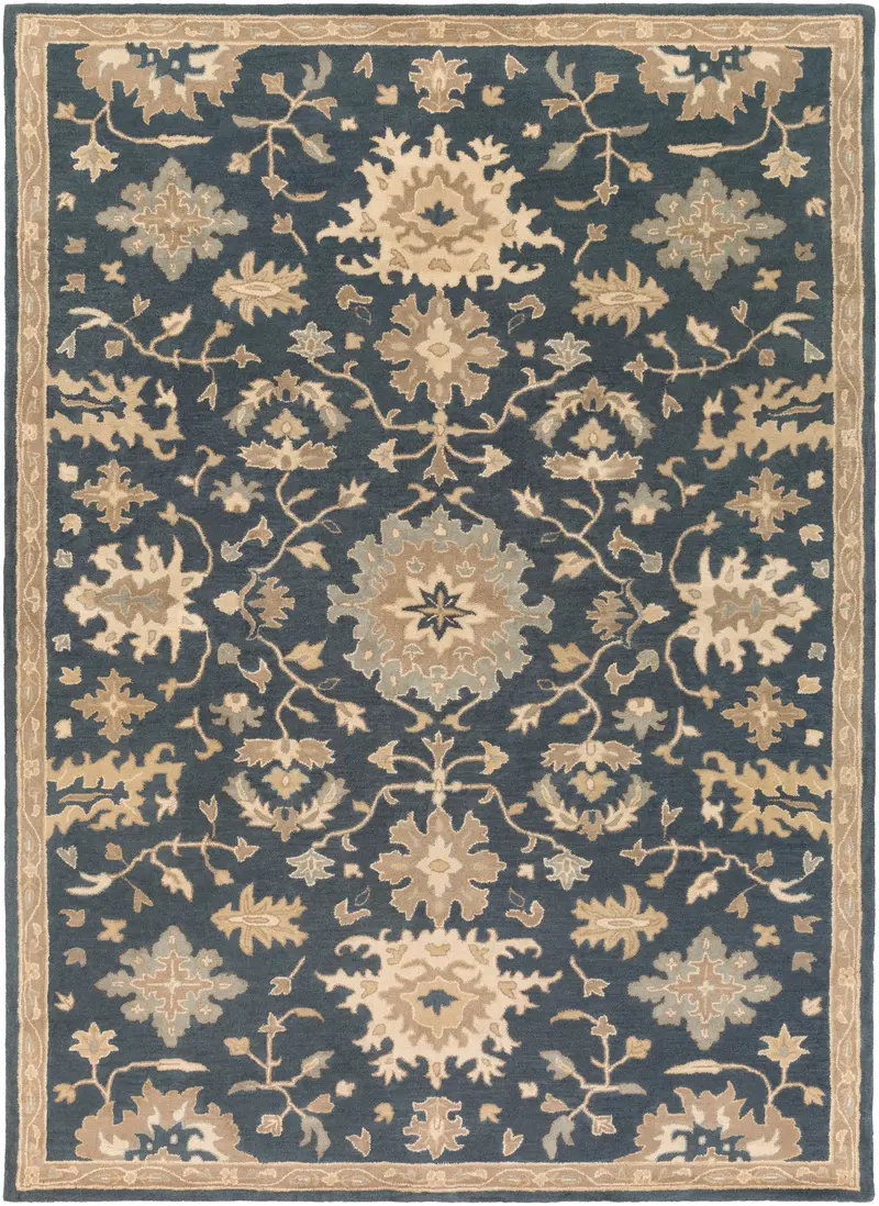 Julian Cornflower Blue Hand-Tufted Rug 19