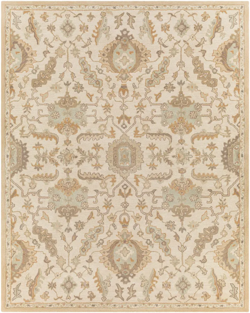 Julian Fawn Neutral Tufted Area Rug 15
