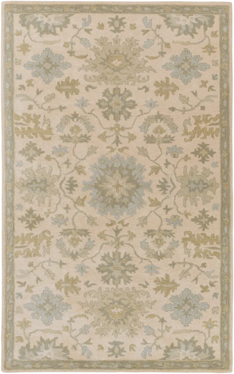 Julian Natural Linen-Blend Tufted Rug 10