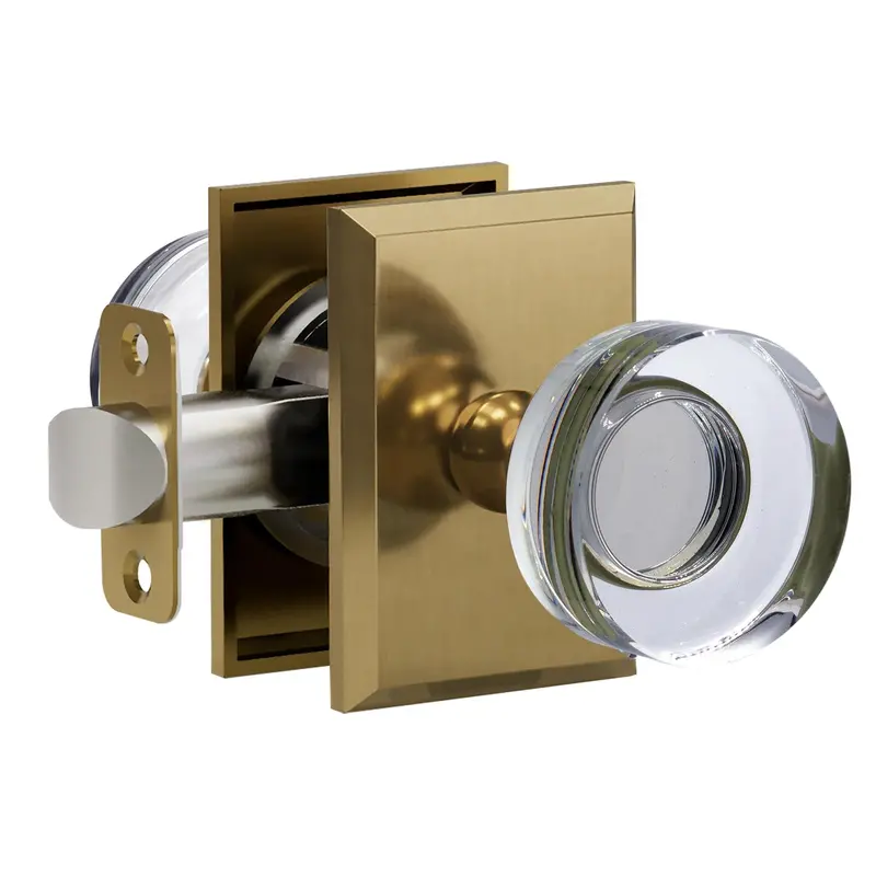 K5R2 Crystal Privacy Door Lever – Model 4031 2