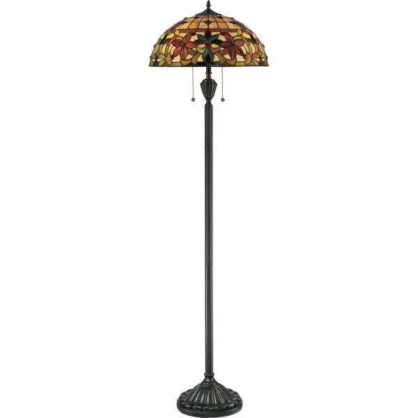 Kami Adjustable Floor Lamp With Fabric Shade 1