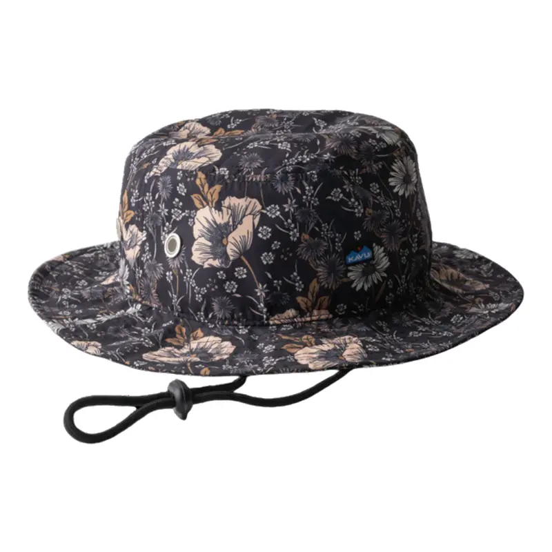 Kavu Bfe Wide-Brim Bucket Hat With Adjustable Chin Strap 1