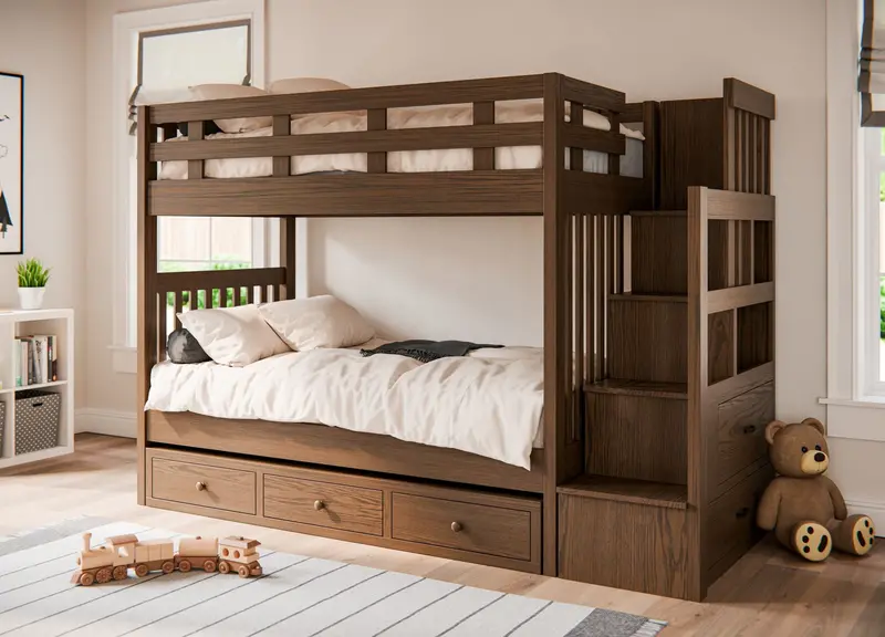 Kingston Loft Bed – Customizable Height & Configuration 1
