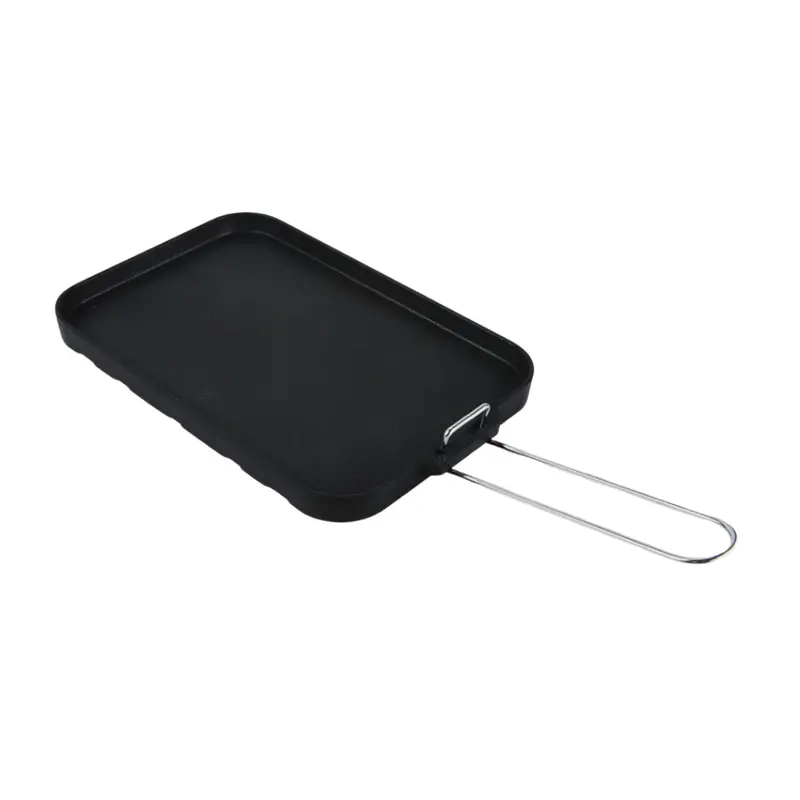 Kinox Grill Pan With Ergonomic Handle – Non-Stick Outdoor Cooking Pan 1