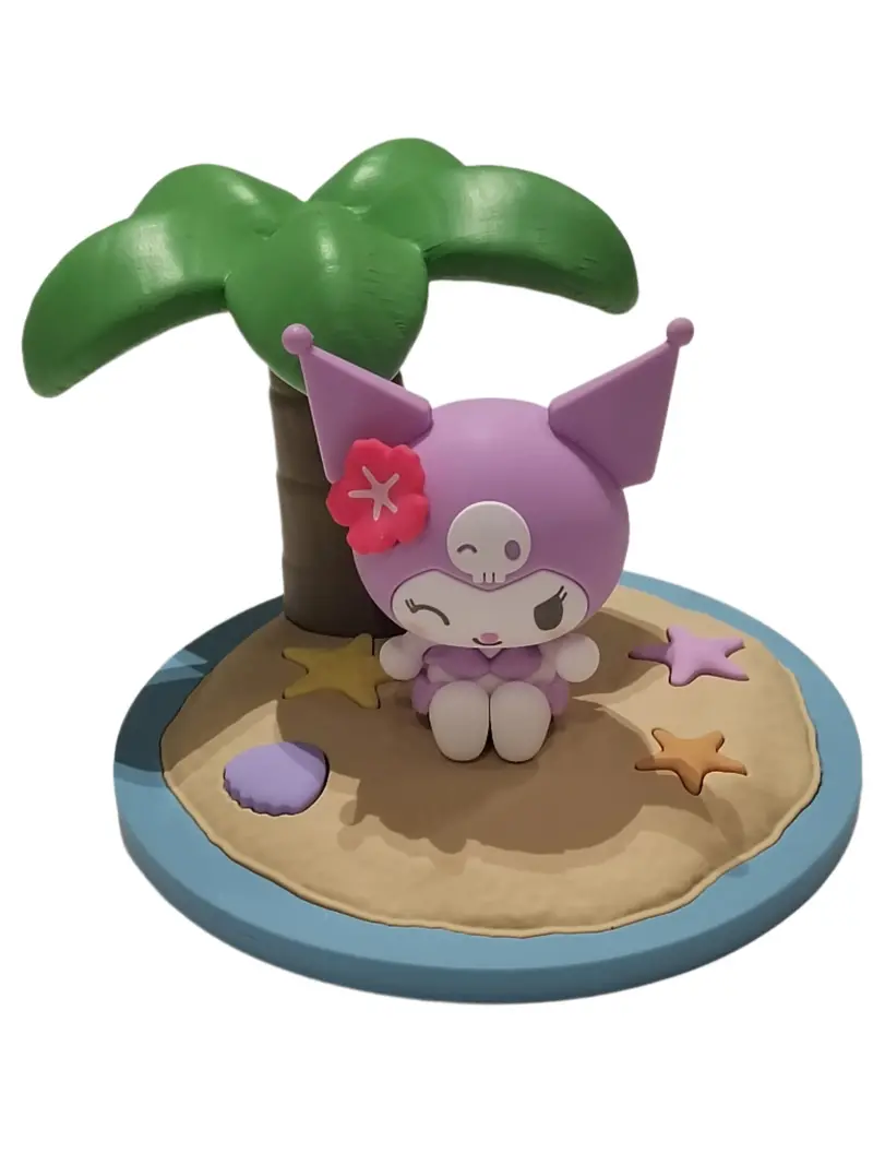 Kuromi Beach-Themed Night Light – Sanrio Summer Collection 1