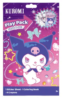 Kuromi Magic Party Drawing Carry Bag – Illustrated Art Tote 1