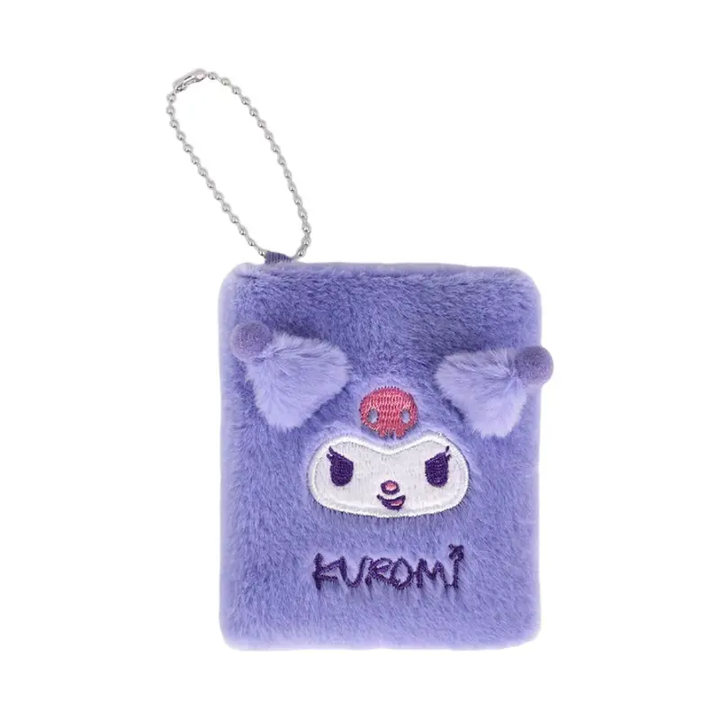 Kuromi Plush Pendant Journal – 64-Page Notebook With Purple 0.8Mm Gel Pen 1