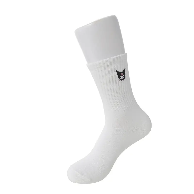 Kuromi White Ankle Socks – 18 Cm Height 1